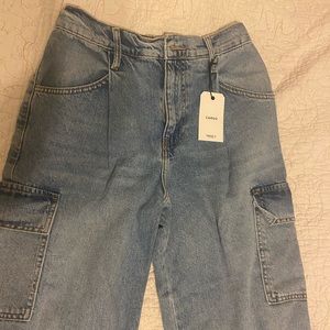 Brand New Forever 21 Cargo Pants Size Extra Small!!